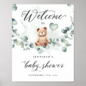 私たちは早く待つことができる – ウェルカムサイン ポスター (正面)