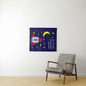 私たちは月とバック子供部屋にあなたを愛 タペストリー (インサイチュ(横))