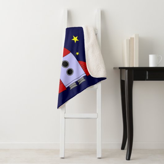 私たちは月とバック宇宙ロケットにあなたを愛している シェルパブランケット (インサイチュ)