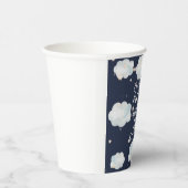 私たちは月のベビーシャワー紙カップの上にいる 紙コップ (右)