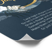 私たちは月の深夜おむつゲームサインを越えている ポスター (角)