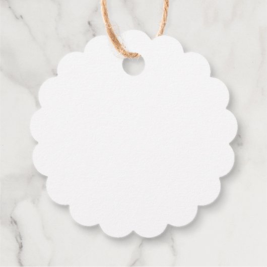 私たちは月の赤ん坊のシャワー青の上にあサンキューる フェイバータグ (裏面)