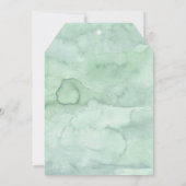 私たちは森の屋外の結婚式でデートを保存 (裏面)