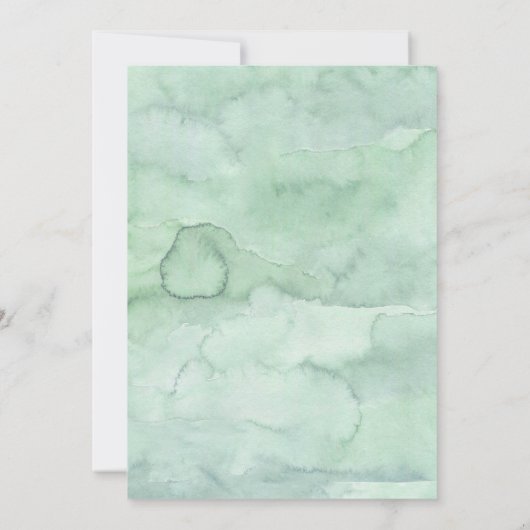 私たちは森の屋外の結婚式でデートを保存 (裏面)