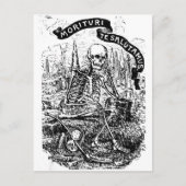 私たちは死ぬしようとしているハガキ ポストカード (正面)