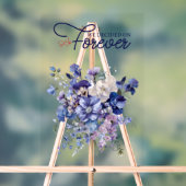 私たちは永遠にアクリル引用文のサインを決めた アクリルサイン (ニュートラル)