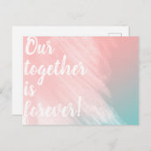 私たちは永遠に！ ポストカード (正面/裏面)