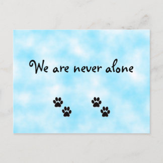 私たちは決して独り葉書ではない ポストカード