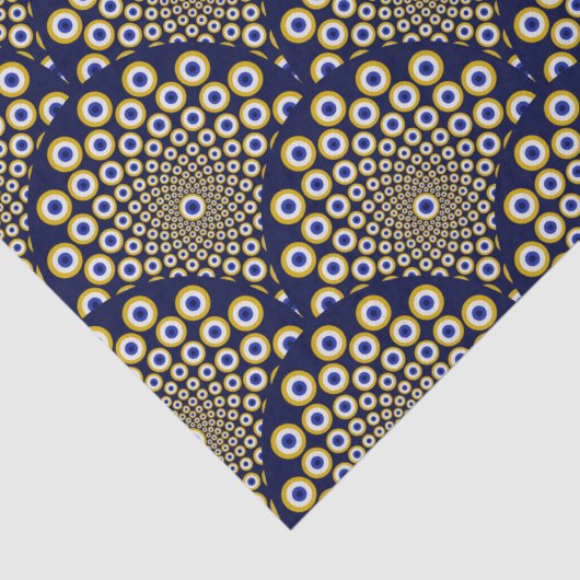 私たちは海軍と金ゴールドアールデコ工芸品を見ている 薄葉紙 (詳細)