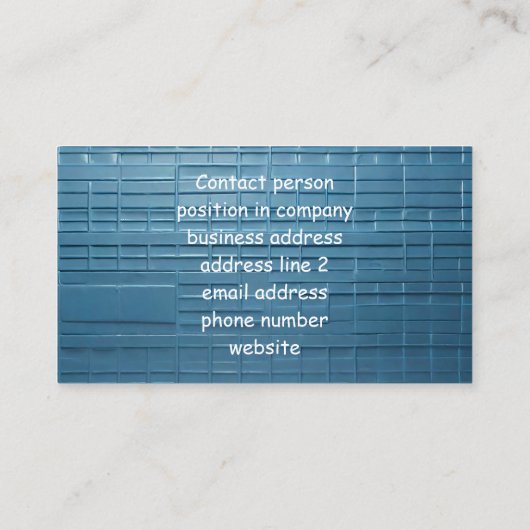 私たちは清潔でレンタルポータブルトイレ黄色い標識 名刺 (裏面)