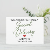 私たちは特別出産妊娠を期待している 案内状 (スタンド正面)