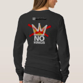 私たちは王など認めない Tシャツ (裏面)