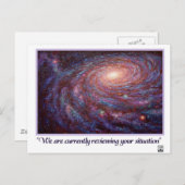 私たちは現在、あなたの状況をレビューしている ポストカード (正面/裏面)