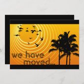 私たちは発表を動かした： sunscene 案内状 (正面/裏面)