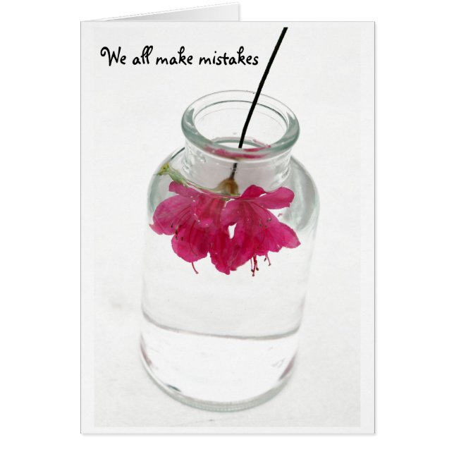 私たちは皆ミスをする (正面)