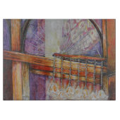 私たちは皆飛んでいる同じのまわりに光だ。 カッティングボード (正面)