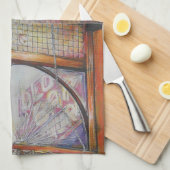 私たちは皆飛んでいる同じのまわりに光だ。 キッチンタオル (四つ折り)