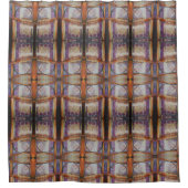 私たちは皆飛んでいる同じのまわりに光だ。 シャワーカーテン (正面)