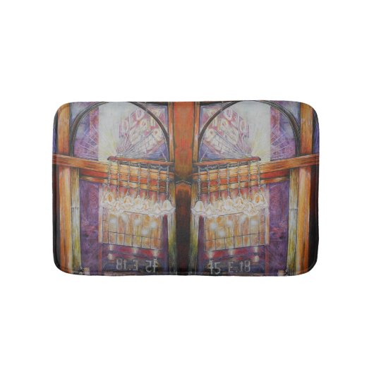 私たちは皆飛んでいる同じのまわりに光だ。 バスマット (正面)