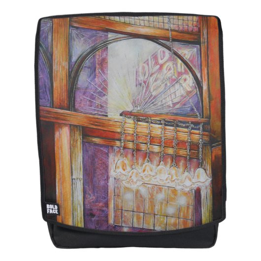 私たちは皆飛んでいる同じのまわりに光だ。 バックパック (正面)