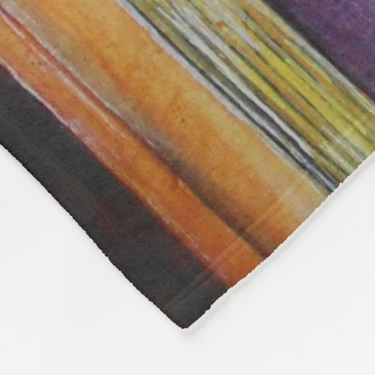 私たちは皆飛んでいる同じのまわりに光だ。 フリースブランケット (角)