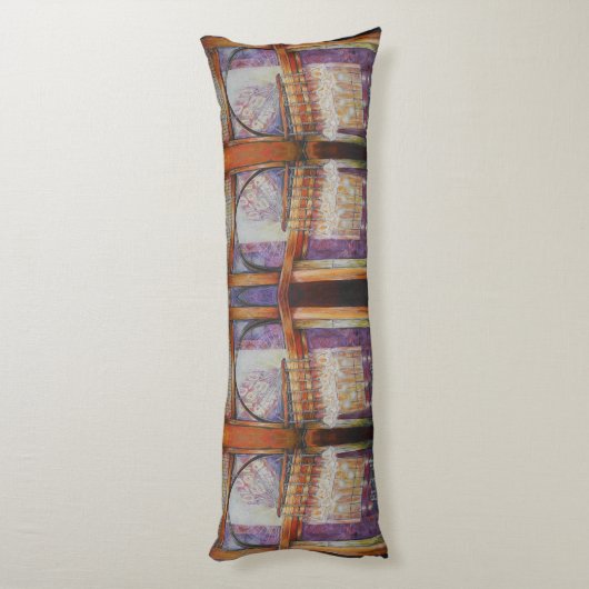 私たちは皆飛んでいる同じのまわりに光だ。 ボディピロー (裏面 (縦))