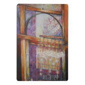 私たちは皆飛んでいる同じのまわりに光だ。 ミニクリップボード (裏面)