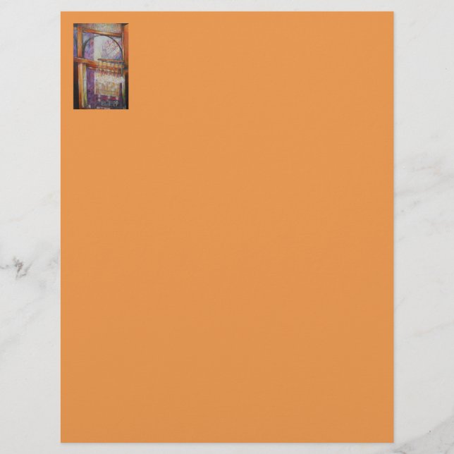 私たちは皆飛んでいる同じのまわりに光だ。 レターヘッド (正面)