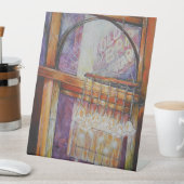 私たちは皆飛んでいる同じのまわりに光だ。 台座サイン (インサイチュ)