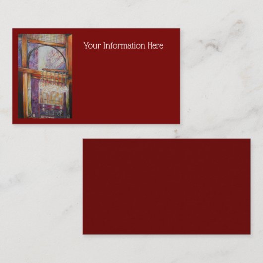 私たちは皆飛んでいる同じのまわりに光だ。 名刺 (正面/裏面)