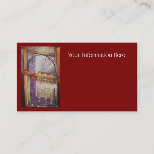 私たちは皆飛んでいる同じのまわりに光だ。 名刺 (正面)