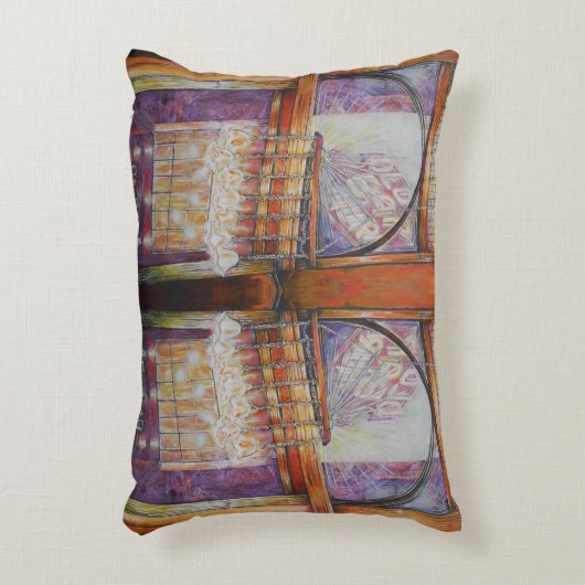 私たちは皆飛んでいる同じ光のまわりにを持っている。 アクセントクッション (正面(垂直))