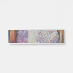 私たちは皆飛んでいる同じ光のまわりにを持っている。 サインプレート