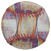 私たちは皆飛んでいる同じ光のまわりにを持っている。 ソフトボール (裏面)