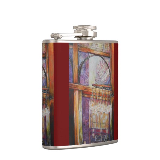 私たちは皆飛んでいる同じ光のまわりにを持っている。 フラスク (右)