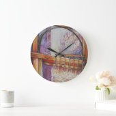 私たちは皆飛んでいる同じ光のまわりにを持っている。 ラージ壁時計 (ホーム)