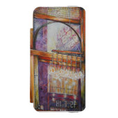 私たちは皆飛んでいる同じ光のまわりにを持っている。 INCIPIO iPhoneウォレットケース (フォリオ 正面)