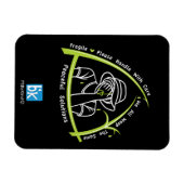 私たちは皆、同じ1_フレキシブル磁石を泣く マグネット (横)