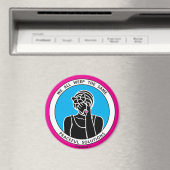 私たちは皆、同じ2 Pink_3"磁石を泣く マグネット (インサイチュ (食洗機))