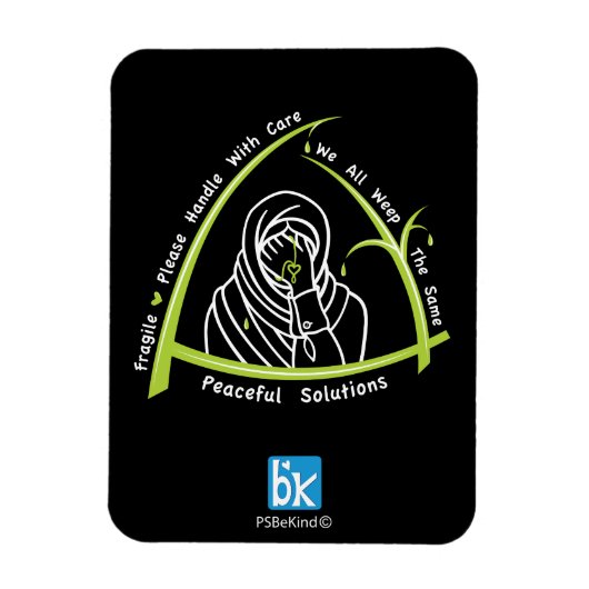 私たちは皆、同じ3_フレキシブル磁石を泣く マグネット (縦)