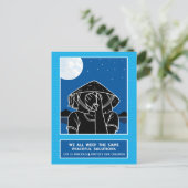 私たちは皆、同じ4_葉書を泣いている ポストカード (スタンド正面)