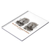 私たちは皆、鏡(ワンダーランド・アリス)を通して生きている ノートブック (左側)