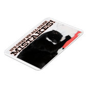 私たちは皆、間違いを勇気付けられる猫 マグネット (左側)