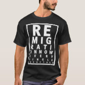 私たちは盲目なのか? Tシャツ (正面)