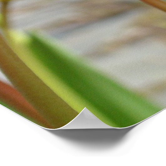 私たちは看護助手のポスター鑑賞が大好き ポスター (角)