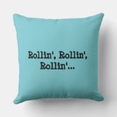 「私たちは眠るのが好のまわりにき」キャンパー装飾用クッション クッション (裏面)