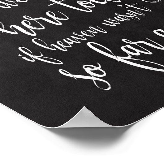 私たちは知っている今日ここに8x10メモリアルサイン ポスター (角)