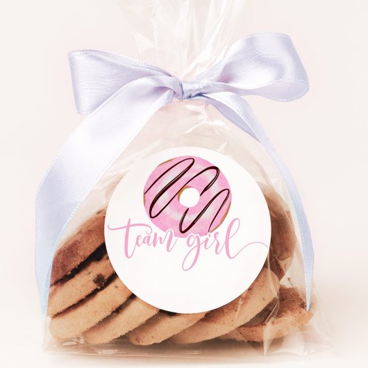 私たちは知らない知っているピンクジェンダー明かすチームガール ラウンドシール