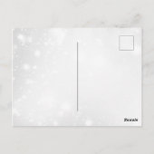 私たちは社会的恋しく思流通のホリデーカード ポストカード (裏面)