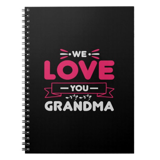私たちは祖母を愛している ノートブック (正面)
